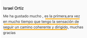 Testimonio de Israel